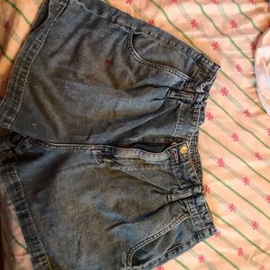 Aerie denim shorts
